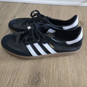 Adidas Samba Black and White Men's Shoes